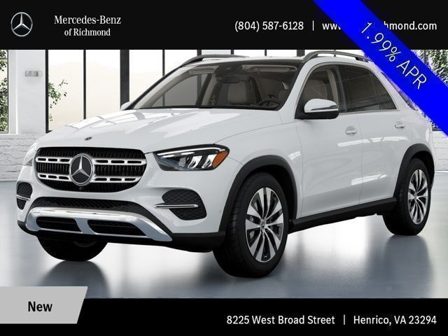 Polar White 2026 Mercedes-Benz GLE 350 4MATIC SUV / Crossover All-Wheel Drive 9-Speed Automatic