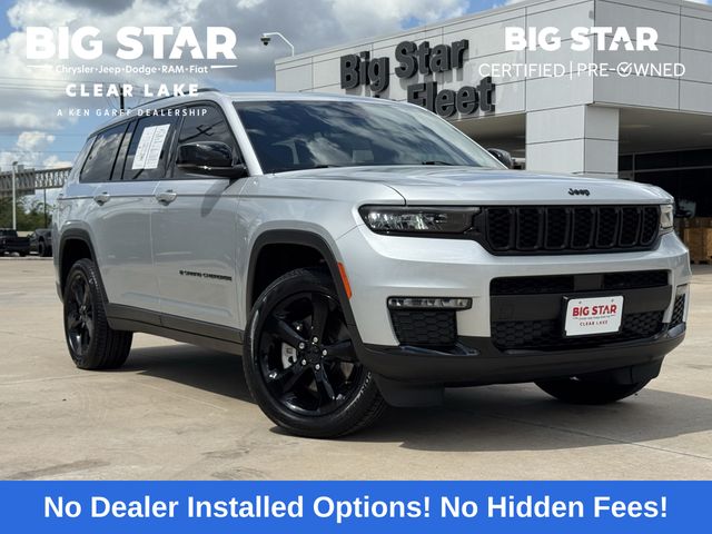 2025 Jeep Grand Cherokee L Limited Silver at Shottenkirk Kia Fort Bend