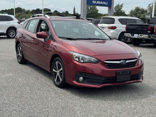 Crimson Red Pearl 2023 Subaru Impreza Wagon All-Wheel Drive Continuously Variable Transmission
