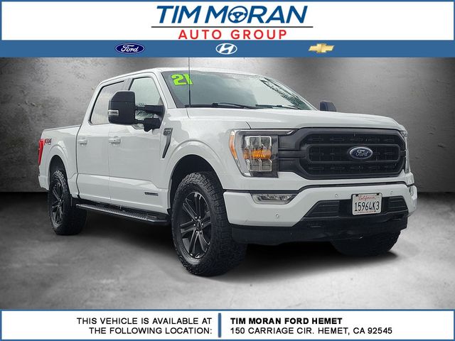 Oxford White 2021 Ford F-150 Pickup Truck Four-Wheel Drive Automatic
