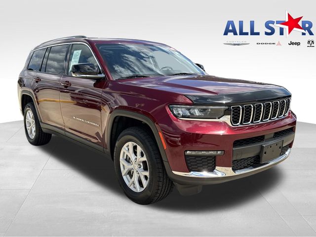 Velvet Red Pearlcoat 2023 Jeep Grand Cherokee L Limited 4WD SUV / Crossover Four-Wheel Drive 8-Speed Automatic
