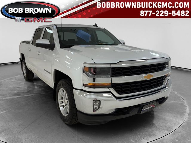 White (Iridescent Pearl Tricoat) 2018 Chevrolet Silverado 1500 Pickup Truck Four-Wheel Drive 6-Speed Automatic Overdrive
