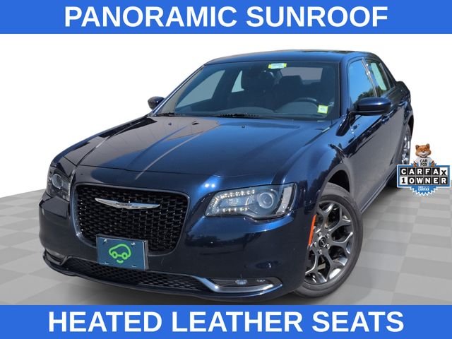 Jazz Blue Pearlcoat 2015 Chrysler 300 Sedan All-Wheel Drive 8-Speed Automatic