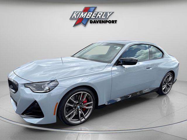 Brooklyn Gray Metallic 2024 BMW 2 Series M240i xDrive Coupe AWD Coupe All-Wheel Drive 8-Speed Automatic