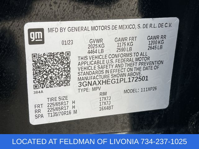 Used 2023 Chevrolet Equinox For Sale in New Hudson, MI
