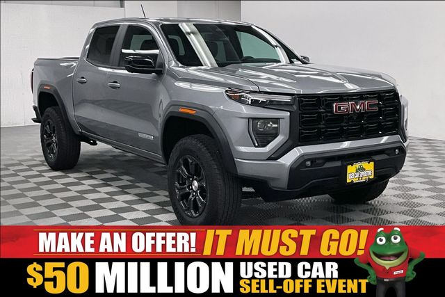 Sterling Metallic 2024 GMC Canyon Pickup Truck Four-Wheel Drive 8-Speed Automatic