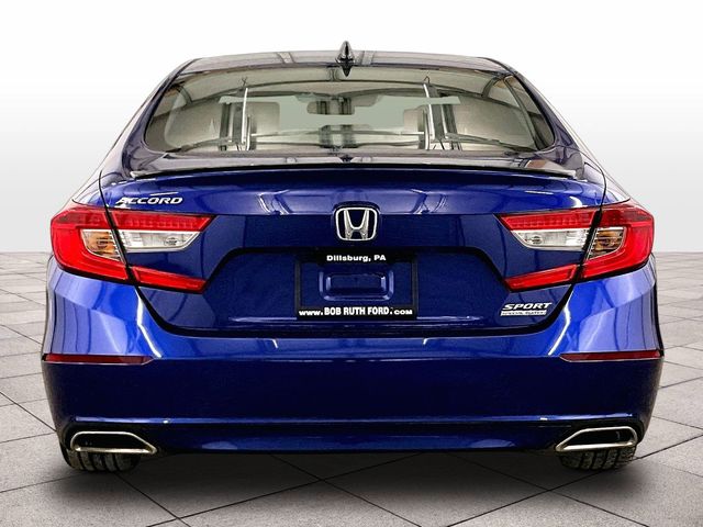 2021 Honda Accord Sport Special Edition Blue at Honda North