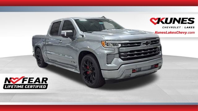 Sterling Gray Metallic 2025 Chevrolet Silverado 1500 RST Crew Cab 4WD Pickup Truck Four-Wheel Drive Automatic