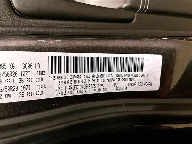2019 Jeep Grand Cherokee Overland Gray at John Sisson Motors