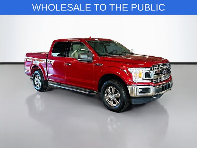 Ruby Red Metallic 2018 Ford F-150 Pickup Truck Four-Wheel Drive Automatic