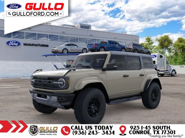 Brown (Beige) 2026 Ford Bronco Raptor SUV / Crossover Four-Wheel Drive Automatic