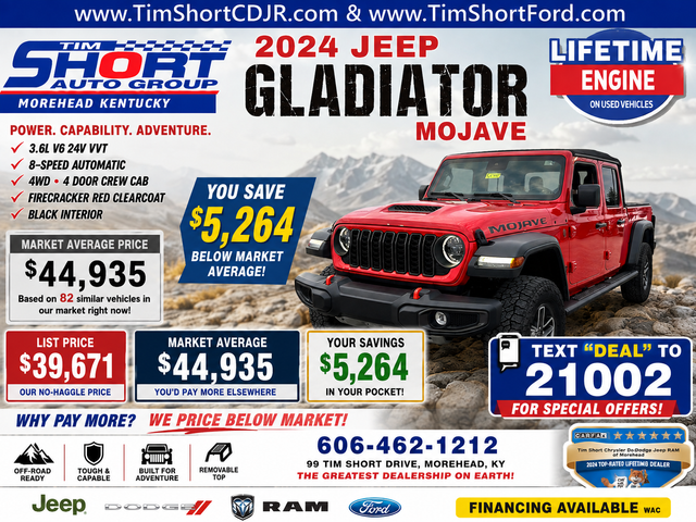 2024 Jeep Gladiator Mojave