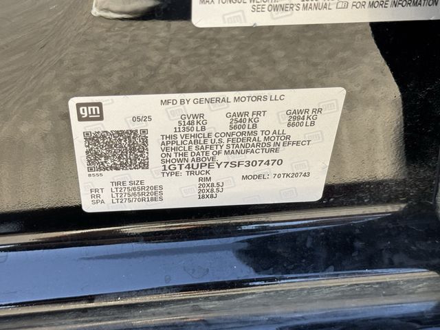 2025 GMC Sierra 2500HD AT4 Black at EAG Ford Navasota