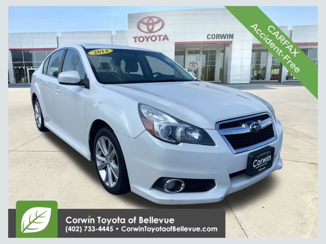 Satin White Pearl 2014 Subaru Legacy Sedan All-Wheel Drive Continuously Variable Transmission