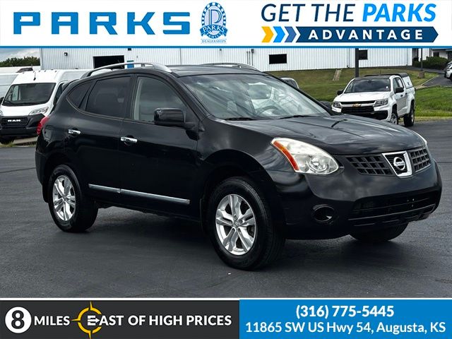 Super Black 2013 Nissan Rogue SUV / Crossover Front-Wheel Drive Continuously Variable Transmission