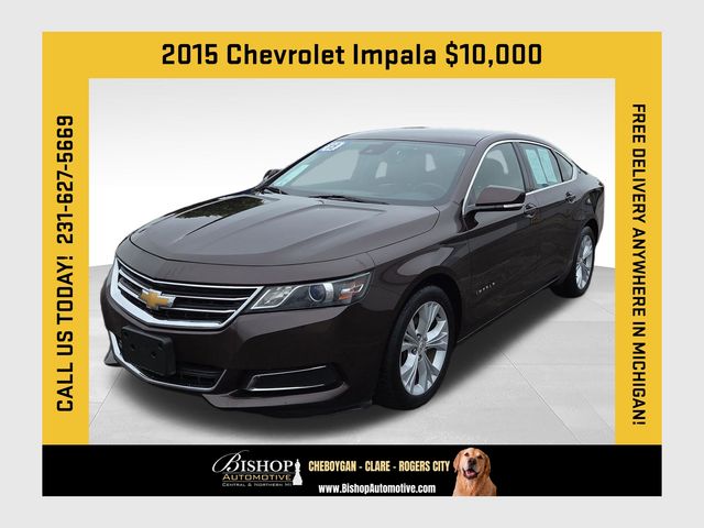 Autumn Bronze Metallic 2015 Chevrolet Impala 2LT FWD Sedan Front-Wheel Drive 6-Speed Automatic Overdrive