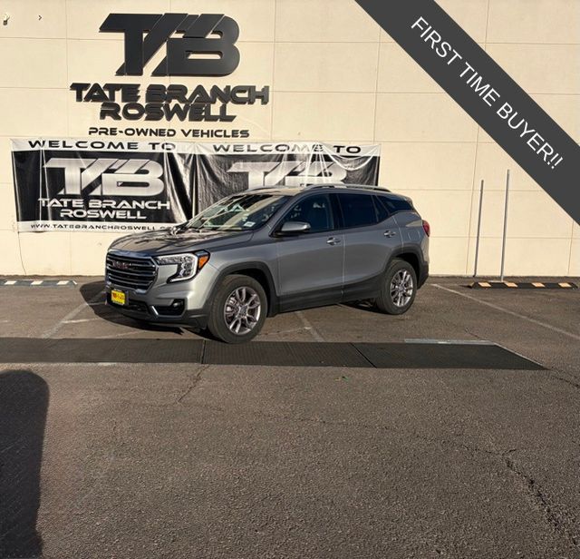 Sterling Metallic 2024 GMC Terrain SLT AWD SUV / Crossover All-Wheel Drive 9-Speed Automatic