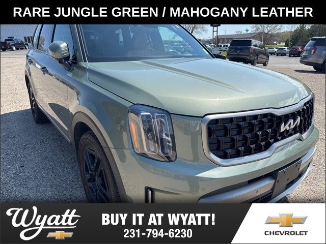 Jungle Green 2023 Kia Telluride SX AWD SUV / Crossover All-Wheel Drive 8-Speed Automatic