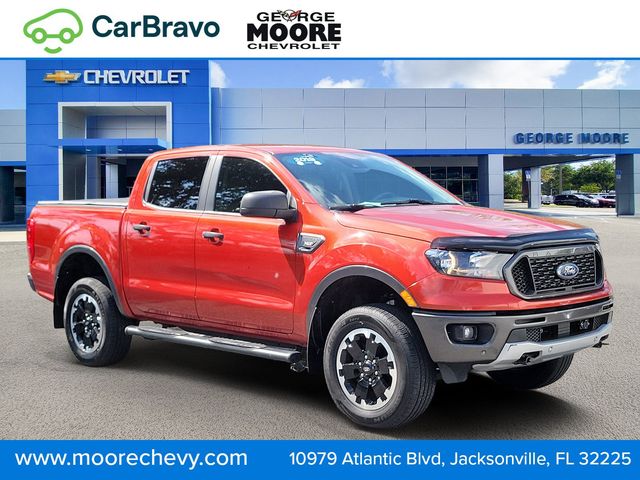 Chili Pepper Red 2019 Ford Ranger Pickup Truck Four-Wheel Drive Automatic