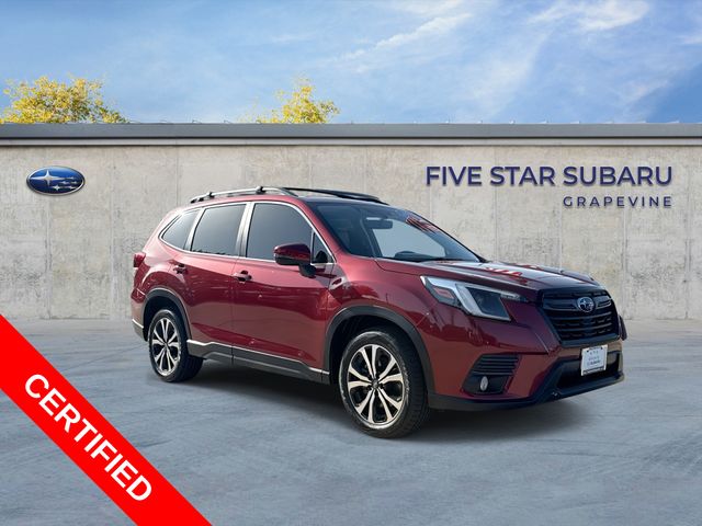 Crimson Red Pearl 2022 Subaru Forester SUV / Crossover All-Wheel Drive Continuously Variable Transmission