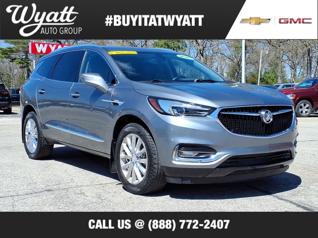 Satin Steel Gray Metallic 2021 Buick Enclave SUV / Crossover Four-Wheel Drive 9-Speed Automatic