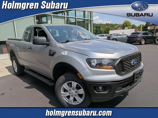 Silver Metallic 2020 Ford Ranger XL SuperCab 4WD Pickup Truck Four-Wheel Drive Automatic