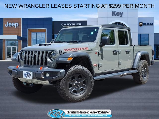 Sting-Gray Clearcoat 2023 Jeep Gladiator Pickup Truck Four-Wheel Drive 8-Speed Automatic