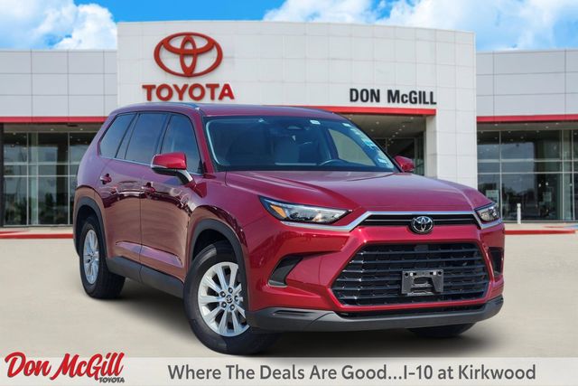 2024 Toyota Grand Highlander XLE Red at Gullo Toyota