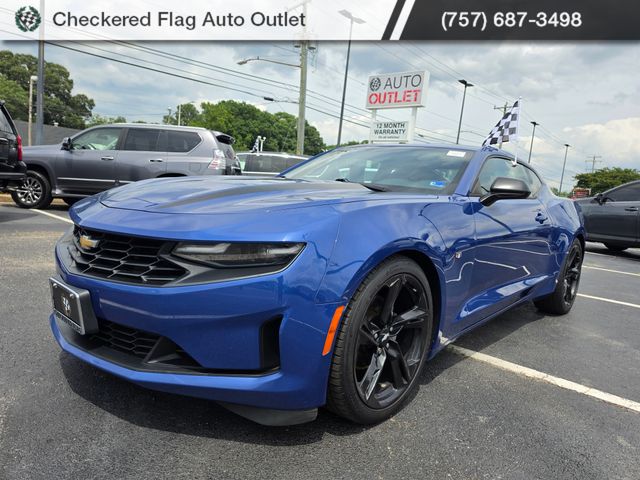 Riverside Blue Metallic 2019 Chevrolet Camaro Coupe Rear-Wheel Drive 8-Speed Automatic