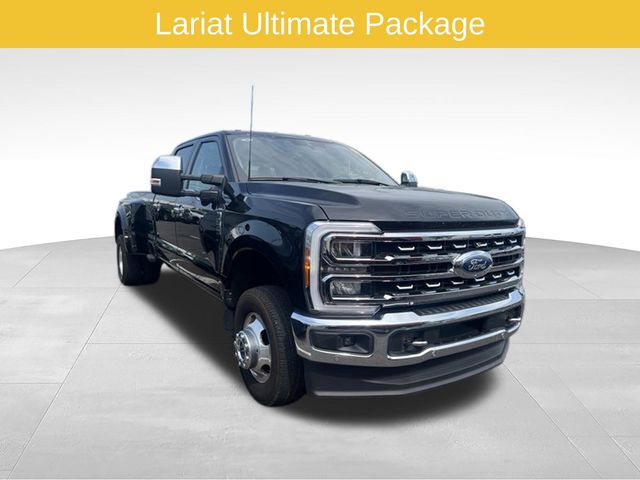 Black Metallic 2023 Ford F-350 Super Duty Pickup Truck Four-Wheel Drive Automatic
