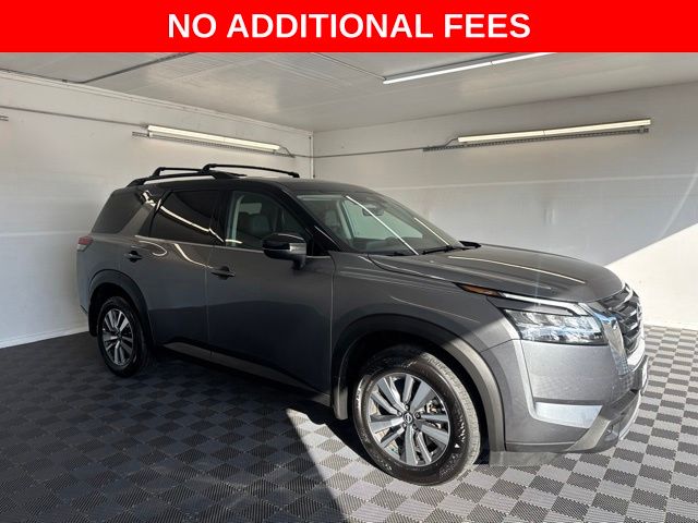 Gray (Gun Metallic) 2024 Nissan Pathfinder SUV / Crossover Front-Wheel Drive 9-Speed Automatic
