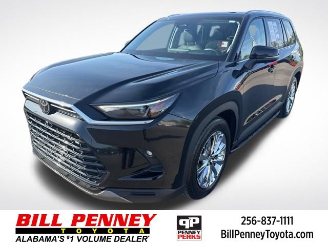 Black 2024 Toyota Grand Highlander Platinum AWD SUV / Crossover All-Wheel Drive 8-Speed Automatic