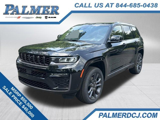 Diamond Black 2026 Jeep Grand Cherokee SUV / Crossover Four-Wheel Drive 8-Speed Automatic