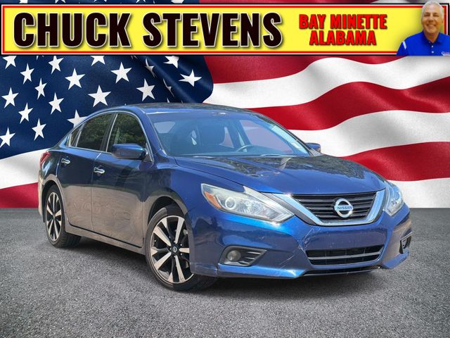 Deep Blue Pearl 2018 Nissan Altima Sedan Front-Wheel Drive Continuously Variable Transmission