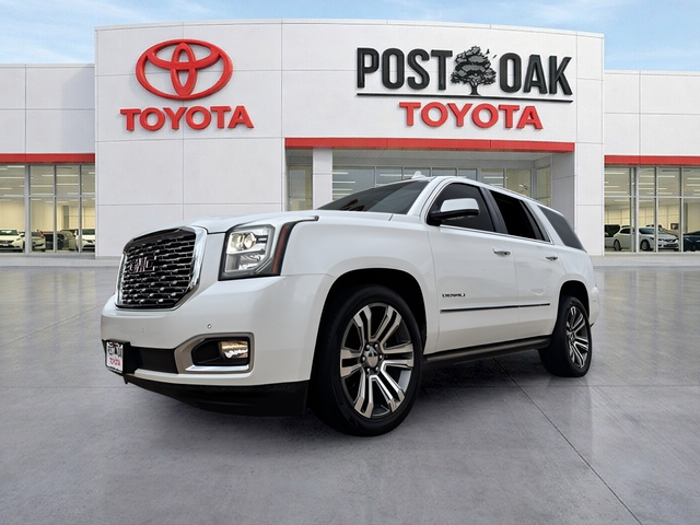 White Frost Tricoat 2019 GMC Yukon Denali RWD SUV / Crossover 4X2