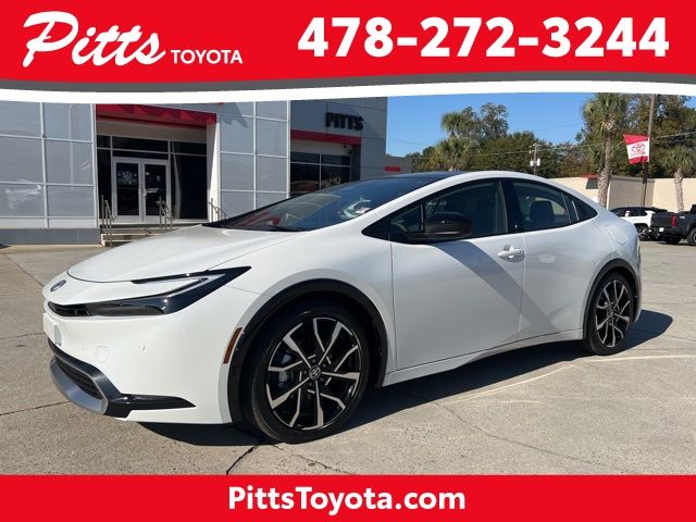 Pearl 2026 Toyota Prius Plug-In Hybrid Hatchback Front-Wheel Drive Continuously Variable Transmission