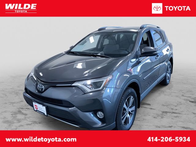 Magnetic Gray Metallic 2018 Toyota RAV4 SUV / Crossover All-Wheel Drive 6-Speed Automatic