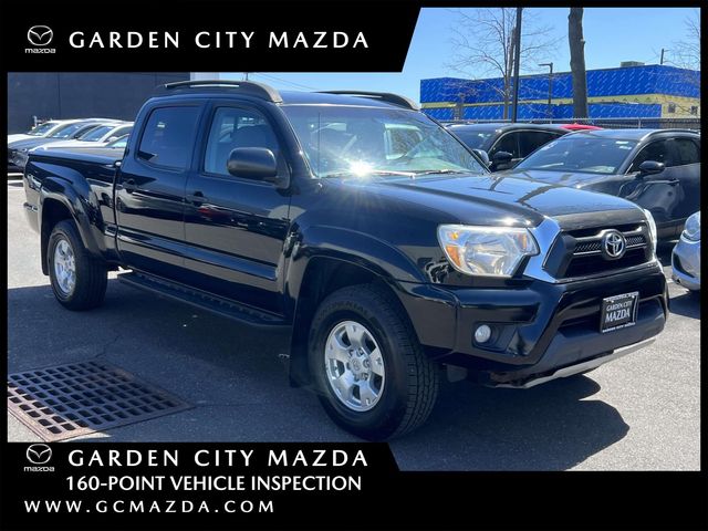 Black 2013 Toyota Tacoma Double Cab SB V6 4WD Pickup Truck Four-Wheel Drive 5-Speed Automatic Overdrive