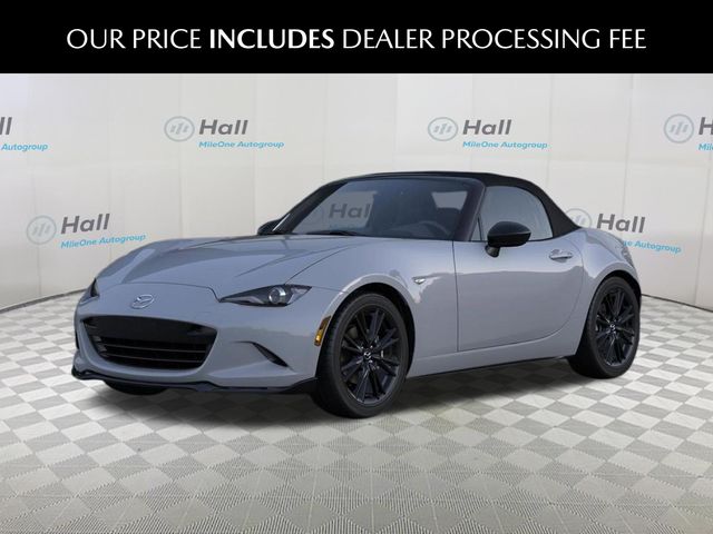 Aero Gray Metallic 2026 Mazda MX-5 Miata Convertible Rear-Wheel Drive 6-Speed Manual