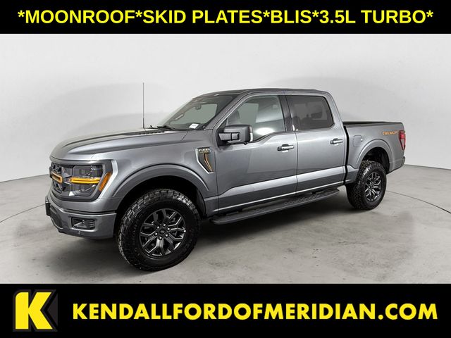 Carbonized Gray Metallic 2025 Ford F-150 Pickup Truck Four-Wheel Drive Automatic