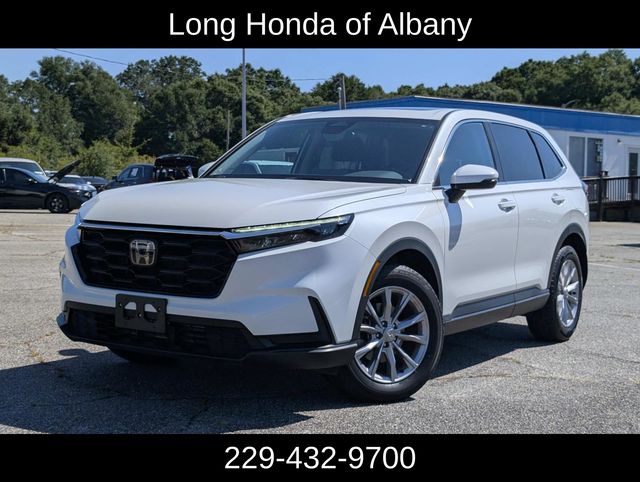 Platinum White Pearl 2024 Honda CR-V SUV / Crossover All-Wheel Drive Continuously Variable Transmission