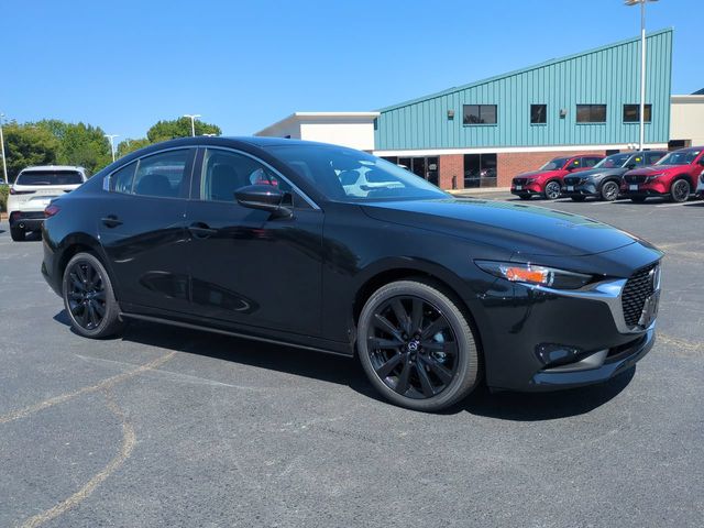 Jet Black 2026 Mazda MAZDA3 Sedan Front-Wheel Drive 6-Speed Automatic