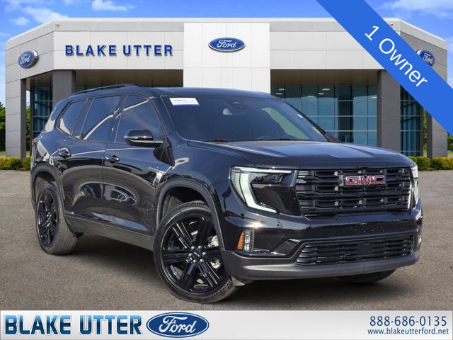 Black 2025 GMC Acadia SUV / Crossover Front-Wheel Drive 8-Speed Automatic