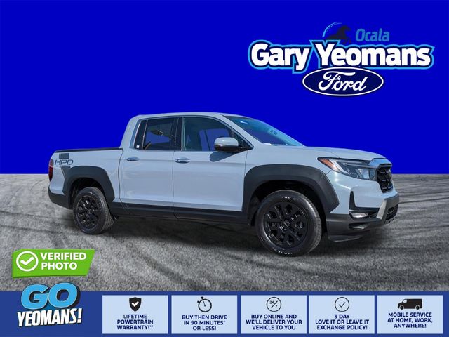 Sonic Gray Pearl 2023 Honda Ridgeline RTL-E AWD Pickup Truck All-Wheel Drive 9-Speed Automatic