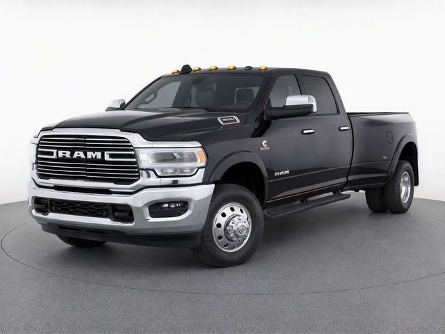 Diamond Black Crystal Pearlcoat 2022 RAM 3500 Pickup Truck Four-Wheel Drive 6-Speed Automatic