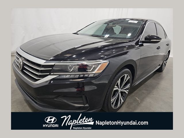 Deep Black 2022 Volkswagen Passat Sedan Front-Wheel Drive 6-Speed Automatic