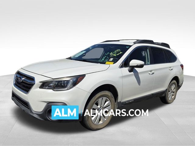 Crystal White Pearl 2019 Subaru Outback 2.5i Premium AWD Wagon All-Wheel Drive Continuously Variable Transmission