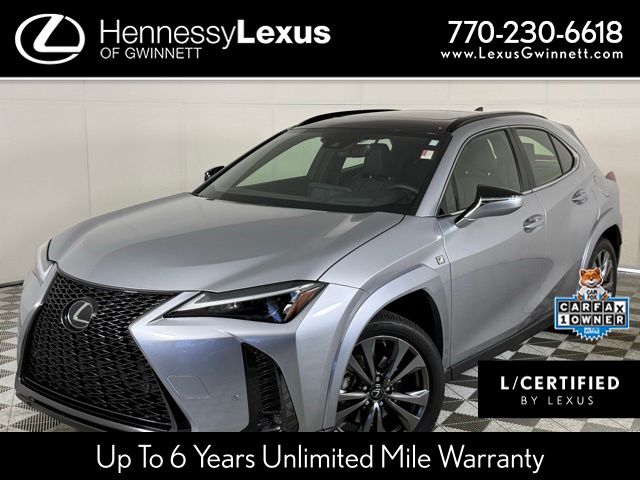 Black (Iridium with Obsidian Roof) 2024 Lexus UX Hybrid 250h F Sport Handling AWD SUV / Crossover All-Wheel Drive Continuously Variable Transmission