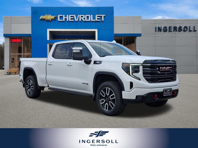 White 2025 GMC Sierra 1500 Pickup Truck Four-Wheel Drive Automatic