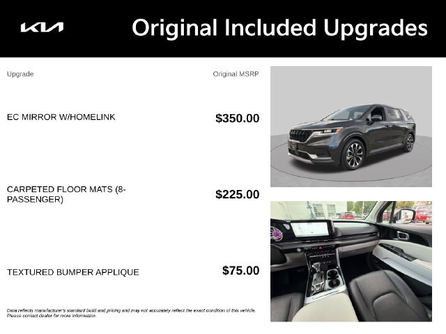 Used 2023 Kia Carnival Van